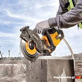DeWalt DCS691X2-QW Κόφτης Δομικών Υλικών Μπαταρίας 54V Li-Ion 230mm Με 2 Μπατ.9Ah XR FLEXVOLT - Φορτιστή