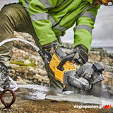 DeWalt DCS691X2-QW Κόφτης Δομικών Υλικών Μπαταρίας 54V Li-Ion 230mm Με 2 Μπατ.9Ah XR FLEXVOLT - Φορτιστή