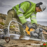 DeWalt DCS691X2-QW Κόφτης Δομικών Υλικών Μπαταρίας 54V Li-Ion 230mm Με 2 Μπατ.9Ah XR FLEXVOLT - Φορτιστή