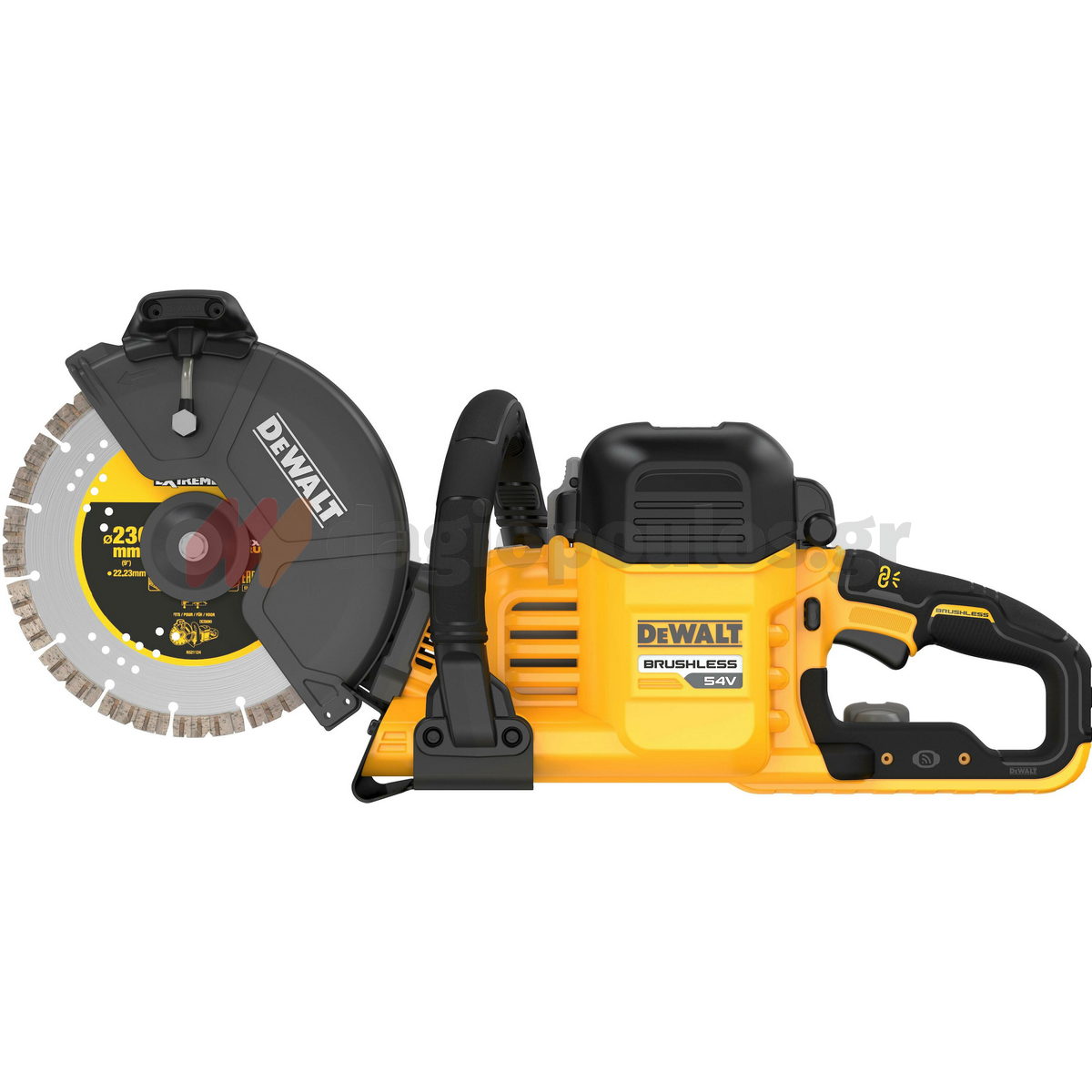 DeWalt DCS691X2-QW Κόφτης Δομικών Υλικών Μπαταρίας 54V Li-Ion 230mm Με 2 Μπατ.9Ah XR FLEXVOLT - Φορτιστή