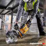 DeWalt DCS691X2-QW Κόφτης Δομικών Υλικών Μπαταρίας 54V Li-Ion 230mm Με 2 Μπατ.9Ah XR FLEXVOLT - Φορτιστή