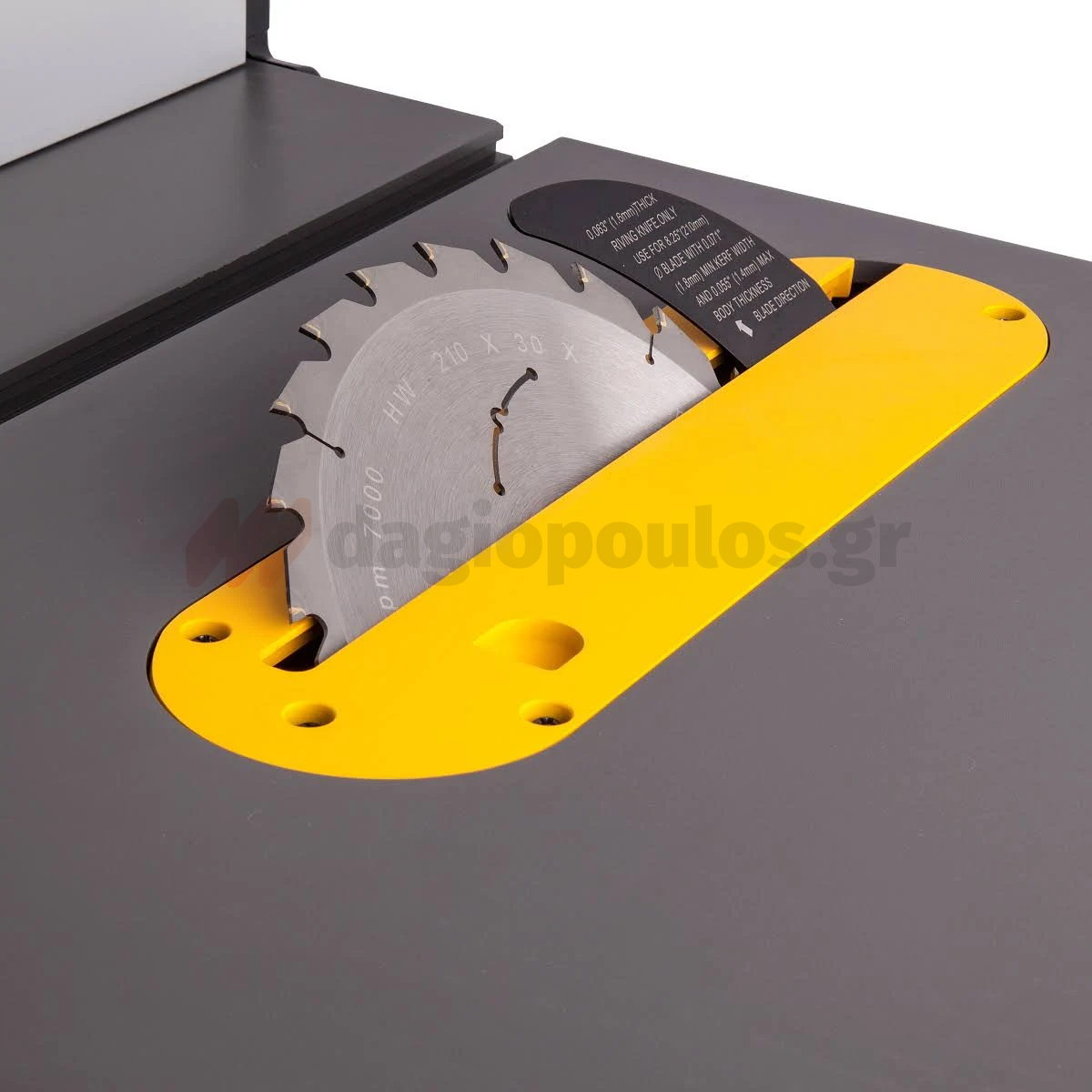 DeWalt DCS7485T2-QW Brushless Δισκοπρίονο Πάγκου Μπαταρίας 54V Flexvolt 210mm Με 2 Μπατ.6.0Ah