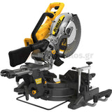 DeWalt DCS781N-XJ Brushless Φαλτσοπρίονο Πάγκου Συρόμενο (Radial) Μπαταρίας 54V XR FLEXVOLT 305mm SOLO
