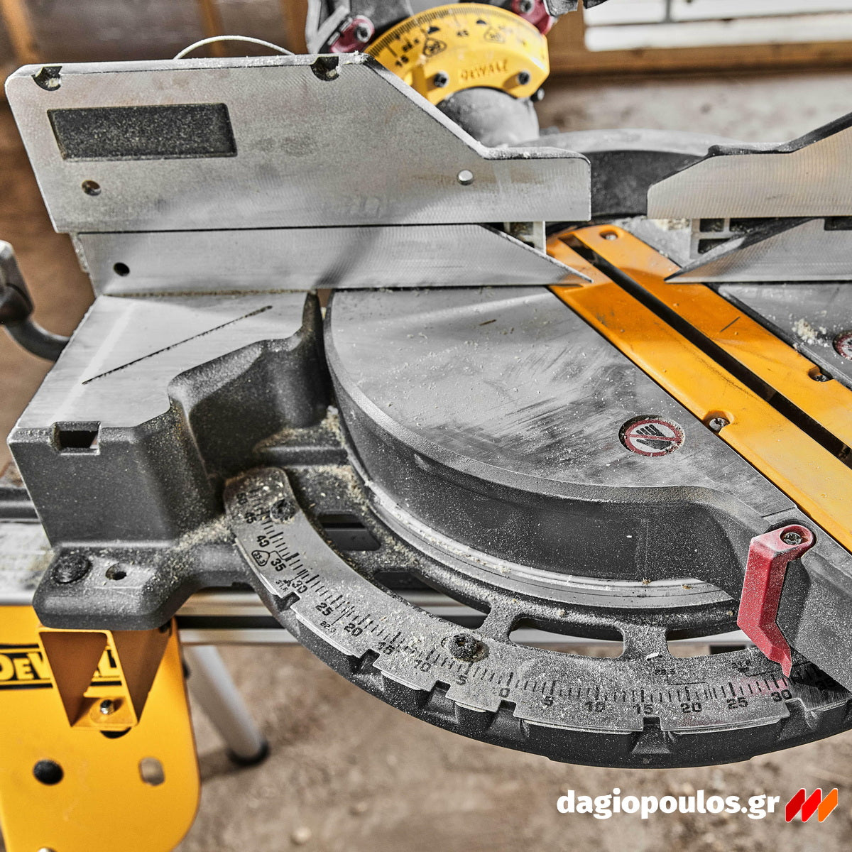 DeWalt DCS781N-XJ Brushless Φαλτσοπρίονο Πάγκου Συρόμενο (Radial) Μπαταρίας 54V XR FLEXVOLT 305mm SOLO