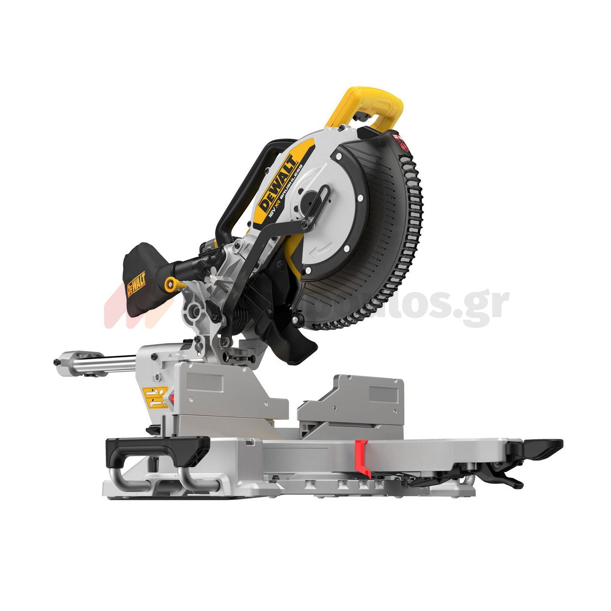DeWalt DCS782N-XJ Brushless Φαλτσοπρίονο Πάγκου Συρόμενο (Radial) Μπαταρίας 18V XR FLEXVOLT 305mm SOLO