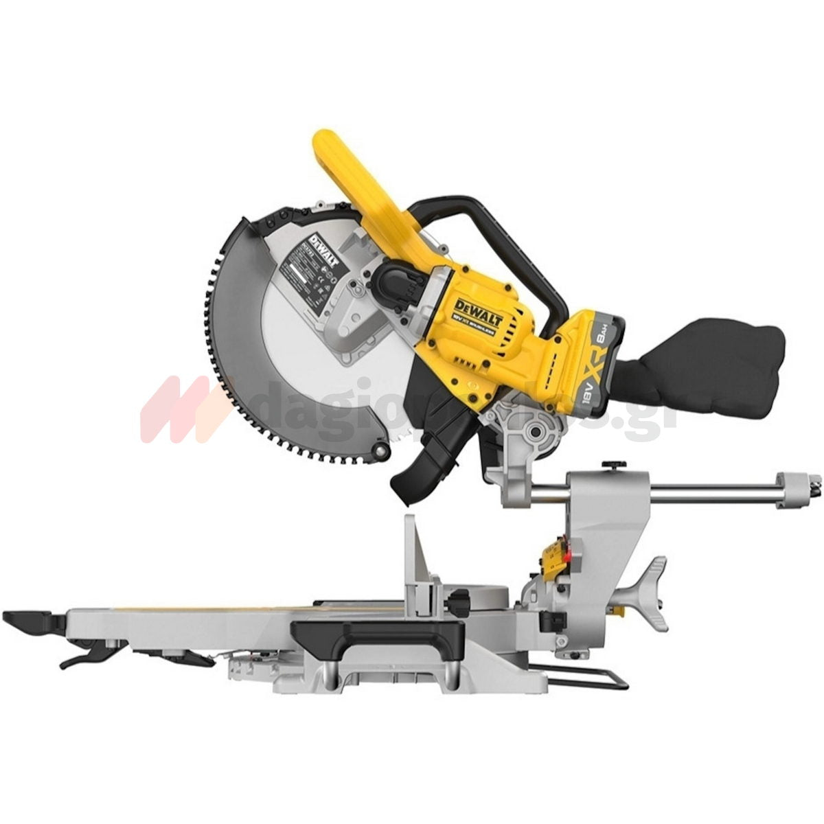 DeWalt DCS782N-XJ Brushless Φαλτσοπρίονο Πάγκου Συρόμενο (Radial) Μπαταρίας 18V XR FLEXVOLT 305mm SOLO