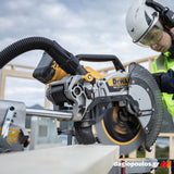 DeWalt DCS782N-XJ Brushless Φαλτσοπρίονο Πάγκου Συρόμενο (Radial) Μπαταρίας 18V XR FLEXVOLT 305mm SOLO