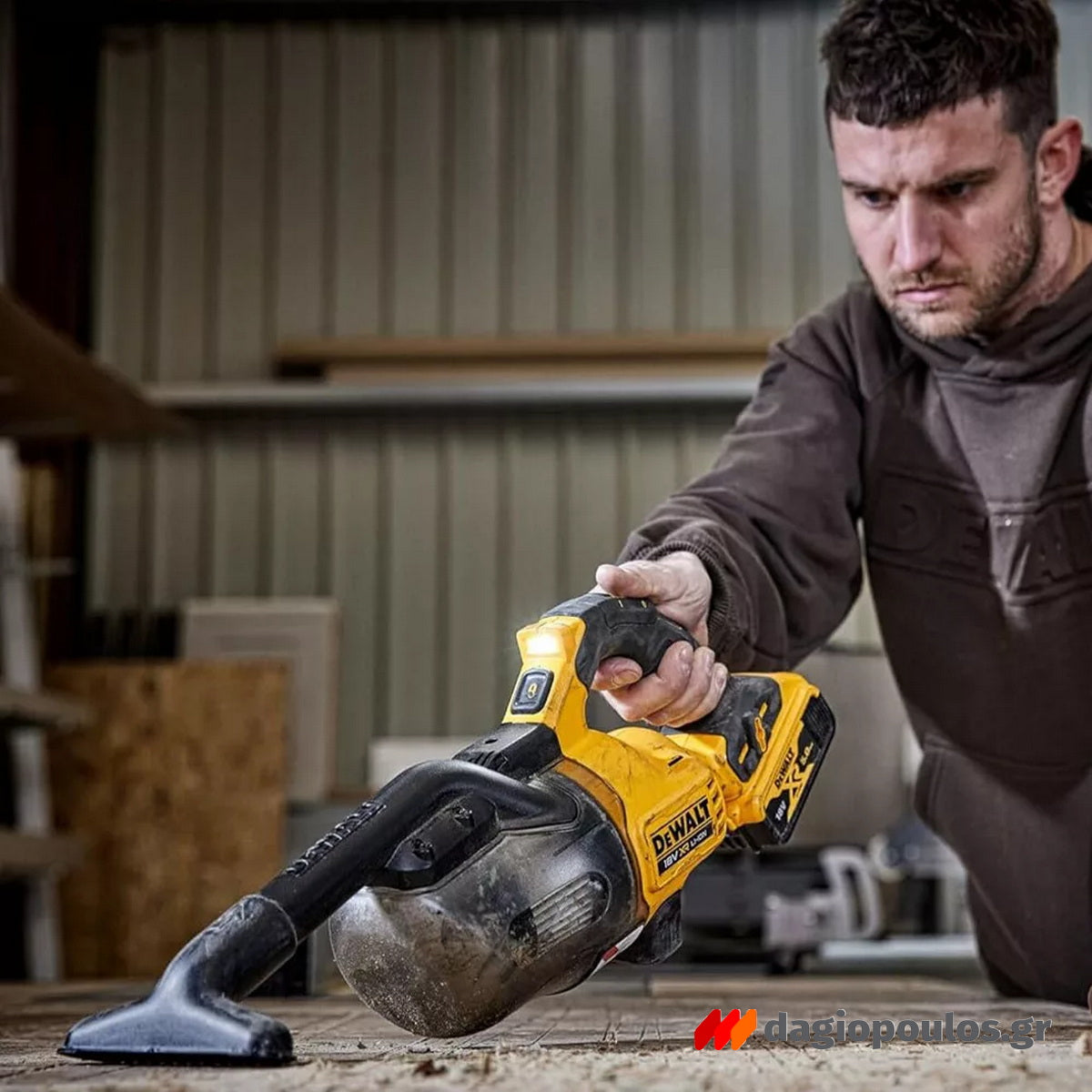 DeWalt DCV501LN-XJ Σκούπα Μπαταρίας Στερεών 18V Li-Ion SOLO