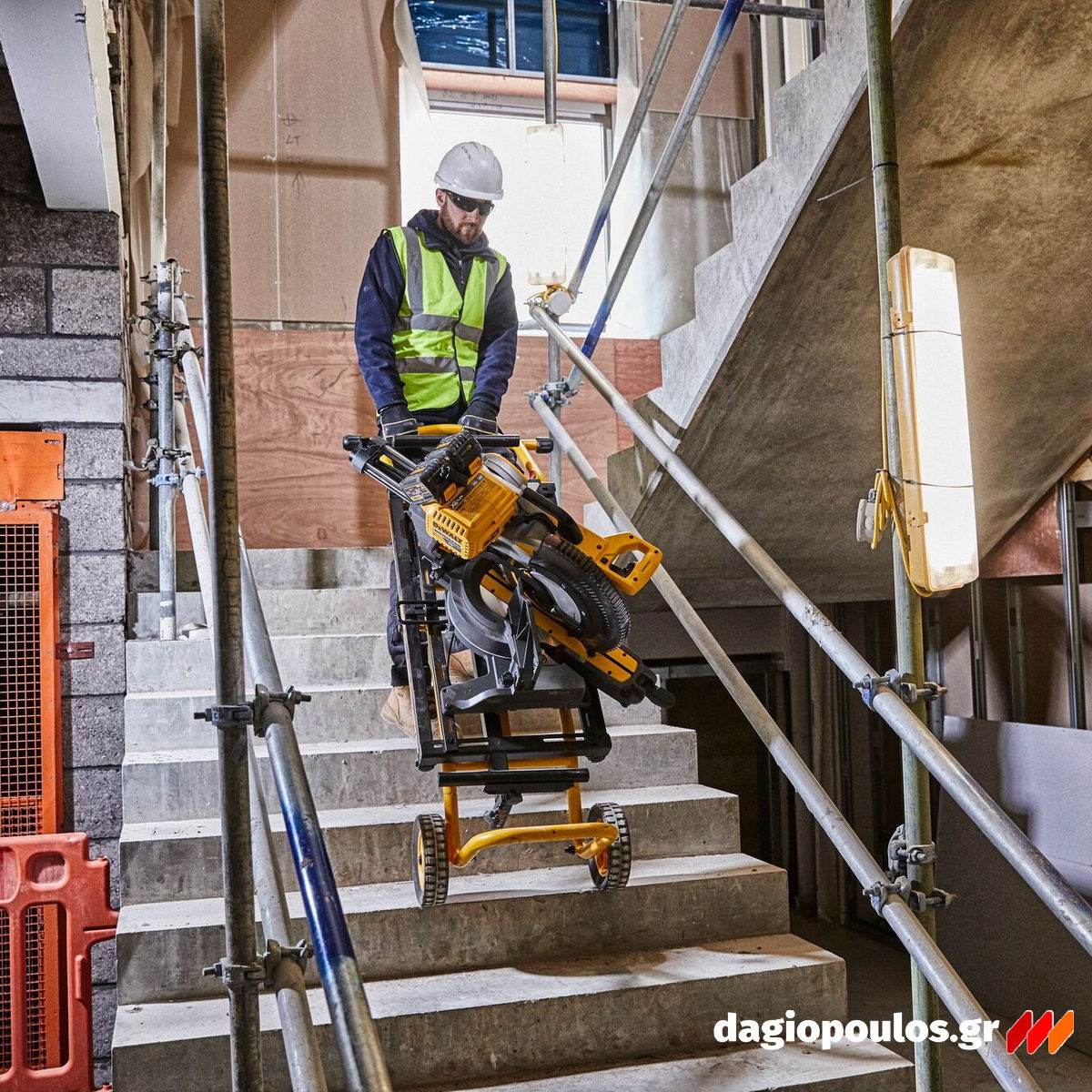 DeWalt DE7260-XJ Πάγκος Εργασίας Φαλτσοπρίονου Με Ρόδες