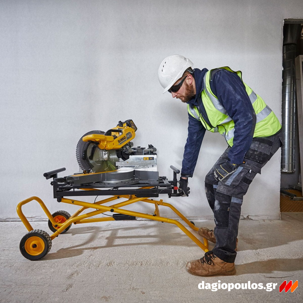 DeWalt DE7260-XJ Πάγκος Εργασίας Φαλτσοπρίονου Με Ρόδες