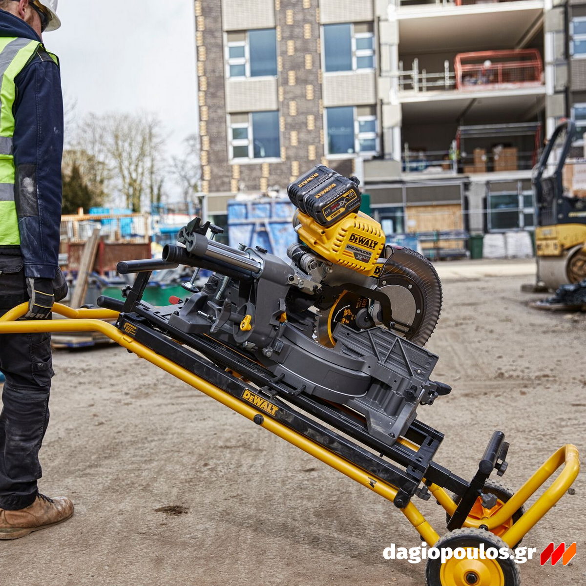 DeWalt DE7260-XJ Πάγκος Εργασίας Φαλτσοπρίονου Με Ρόδες