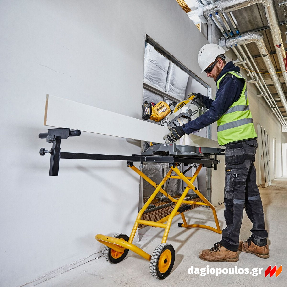 DeWalt DE7260-XJ Πάγκος Εργασίας Φαλτσοπρίονου Με Ρόδες