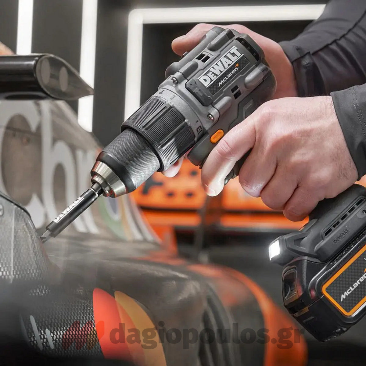 DeWalt McLaren DCD85MP2T-QW Brushless Κρουστικό Δραπανοκατσάβιδο Μπαταρίας 18V Li-Ion Με 2 Μπατ.5.0Ah - Φορτιστή - Βαλίτσα T-Stak ΣΥΛΛΕΚΤΙΚΟ