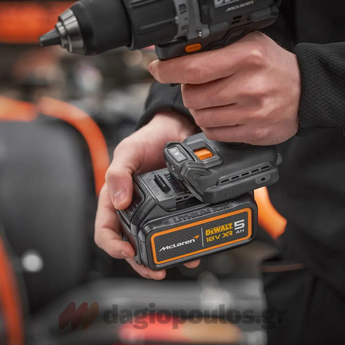 DeWalt McLaren DCD85MP2T-QW Brushless Κρουστικό Δραπανοκατσάβιδο Μπαταρίας 18V Li-Ion Με 2 Μπατ.5.0Ah - Φορτιστή - Βαλίτσα T-Stak ΣΥΛΛΕΚΤΙΚΟ