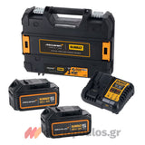 DeWalt McLaren DCD85MP2T-QW Brushless Κρουστικό Δραπανοκατσάβιδο Μπαταρίας 18V Li-Ion Με 2 Μπατ.5.0Ah - Φορτιστή - Βαλίτσα T-Stak ΣΥΛΛΕΚΤΙΚΟ