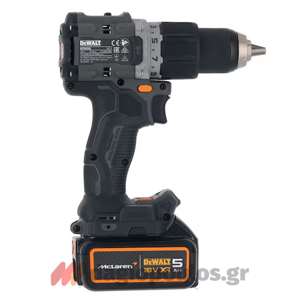 Dewalt Mclaren DCK200MM2T-QW Σετ Brushless Κρουστικό Δραπανοκατσάβιδο & Παλμικό Κατσαβίδι 18V Li-Ion Με 2 Μπατ.4.0Ah - Βαλίτσα T-Stak