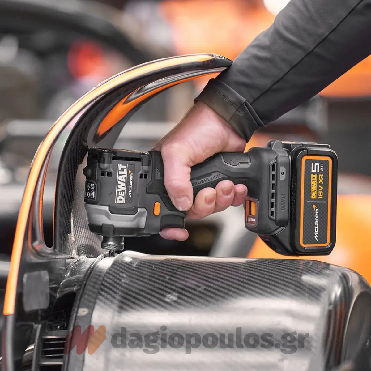 DeWalt McLaren DCF85MP2T-QW Brushless Παλμικό Κατσαβίδι Μπαταρίας 18V Li-Ion Με 2 Μπαταρίες 5.0Ah & Βαλίτσα ΣΥΛΛΕΚΤΙΚΟ