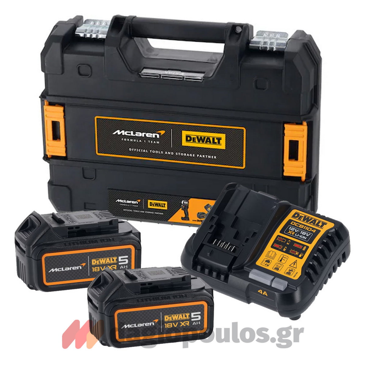 DeWalt McLaren DCF85MP2T-QW Brushless Παλμικό Κατσαβίδι Μπαταρίας 18V Li-Ion Με 2 Μπαταρίες 5.0Ah & Βαλίτσα ΣΥΛΛΕΚΤΙΚΟ