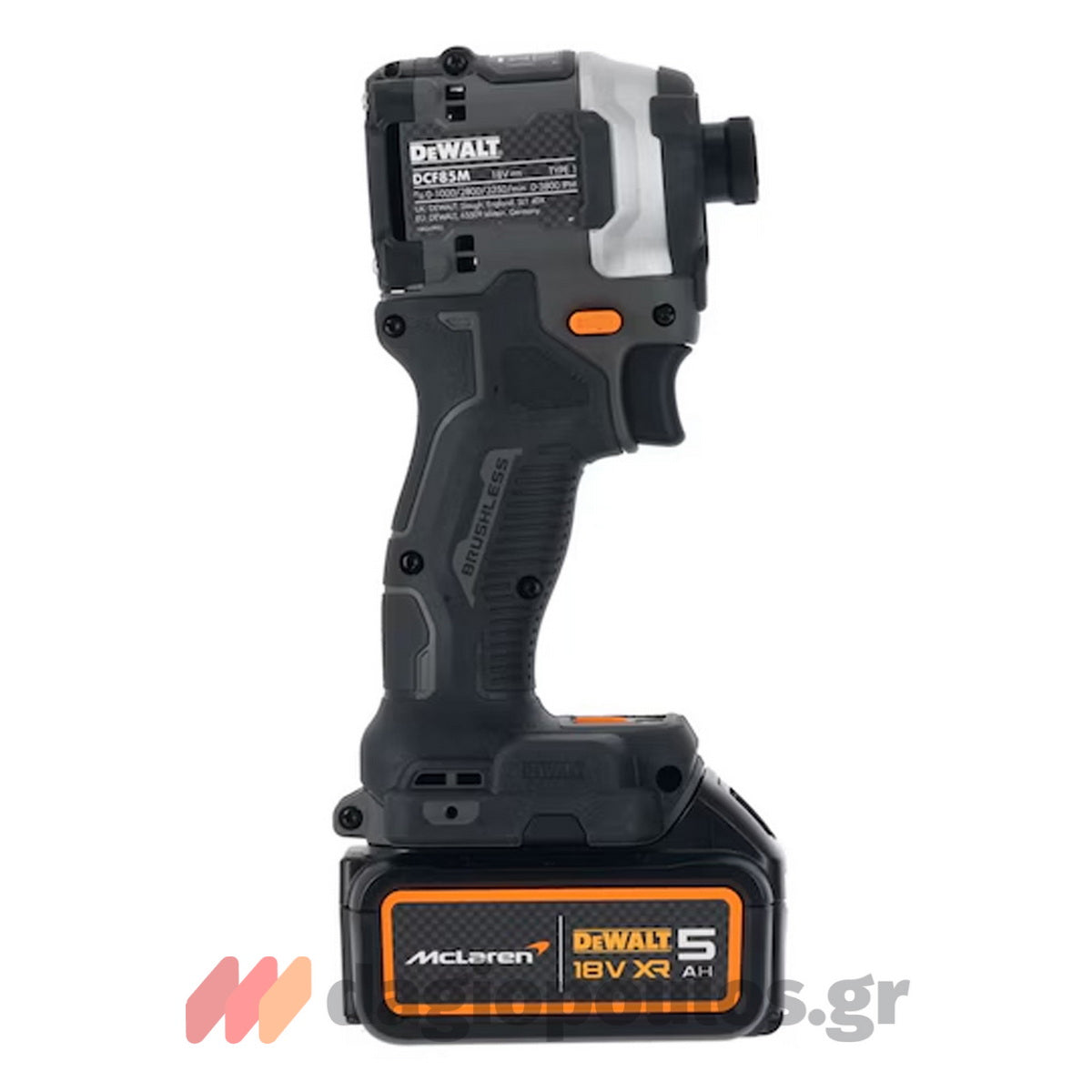 Dewalt Mclaren DCK200MM2T-QW Σετ Brushless Κρουστικό Δραπανοκατσάβιδο & Παλμικό Κατσαβίδι 18V Li-Ion Με 2 Μπατ.4.0Ah - Βαλίτσα T-Stak