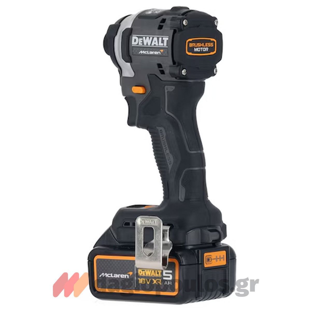 Dewalt Mclaren DCK200MM2T-QW Σετ Brushless Κρουστικό Δραπανοκατσάβιδο & Παλμικό Κατσαβίδι 18V Li-Ion Με 2 Μπατ.4.0Ah - Βαλίτσα T-Stak