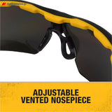 DeWalt DPG108-2D Γυαλιά Προστασίας Εργαζομένων Φιμέ Ανοικτού Τύπου