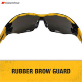 DeWalt DPG108-2D Γυαλιά Προστασίας Εργαζομένων Φιμέ Ανοικτού Τύπου