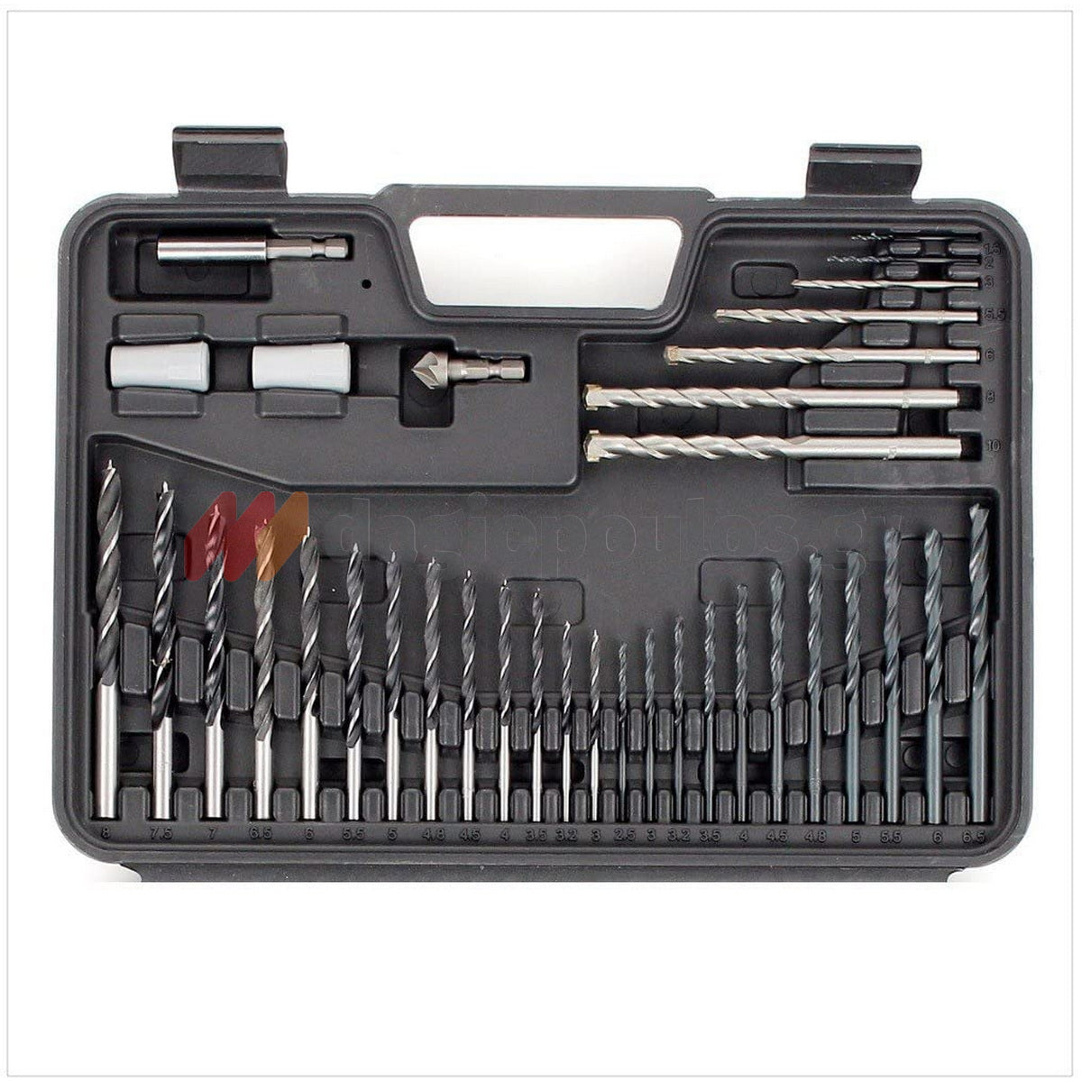 DeWalt DT0109-QZ Συλλογή Κατσαβίδι Χειρός Μύτες Τρυπάνια Σετ 109 Τεμ