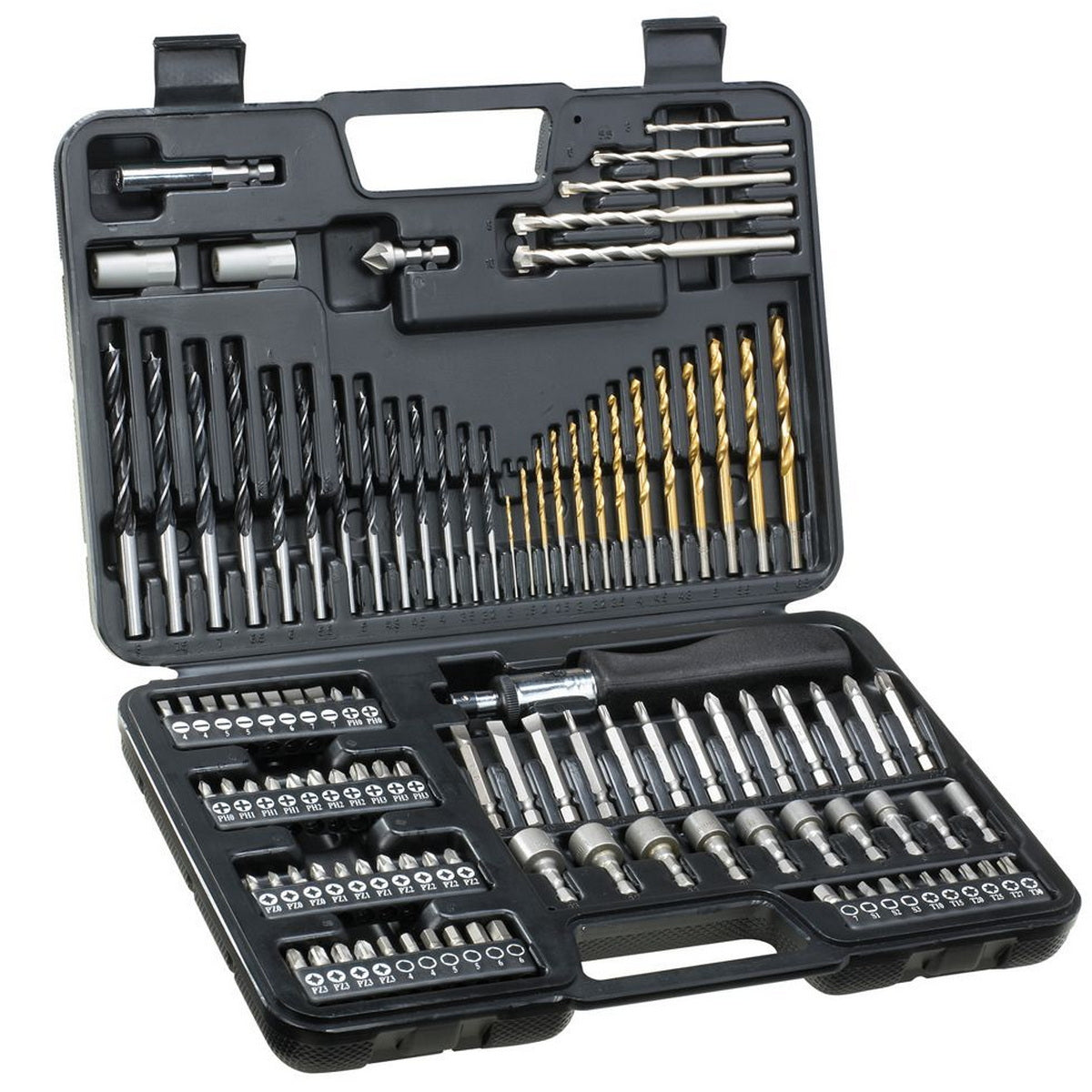 DeWalt DT0109-QZ Συλλογή Κατσαβίδι Χειρός Μύτες Τρυπάνια Σετ 109 Τεμ