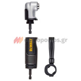 DeWalt DT20500-QZ Γωνιακή Κεφαλή - Τσοκ Με Προέκταση