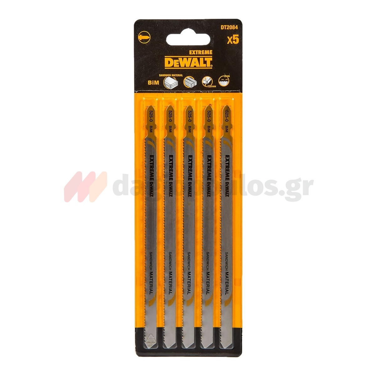 DeWalt DT2084-QZ EXTREME Συλλογή Λάμες Σέγας Σετ 5 Τεμ