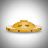 DeWalt DT3796-QZ Δίσκος Διαμαντέ (Διαμαντόδισκος) Λείανσης Μπετόν - Σκυροδέματος 125mm
