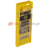 DeWalt DT6956-QZ Extreme Συλλογή Διαμαντοτρύπανα Δομικών-Τούβλου Σετ 5 Τεμ