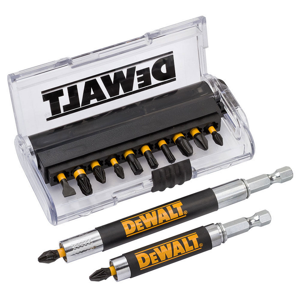 DeWalt DT70512T-QZ Συλλογή Μύτες FlextorQ Με 2 Μαγνητικές Προεκτάσεις Σετ 14 Τεμ
