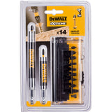 DeWalt DT70512T-QZ Συλλογή Μύτες FlextorQ Με 2 Μαγνητικές Προεκτάσεις Σετ 14 Τεμ