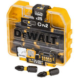 DeWalt DT70556T-QZ Συλλογή Μύτες EXTREME® FLEXTORQ® Pz.2x25mm Σε Θήκη TOUGHCASE® Σετ 25 Τεμ