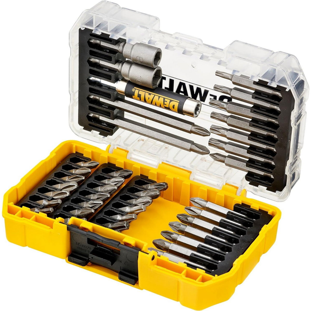 DeWalt DT70702-QZ Συλλογή Μύτες - Καρυδάκια Με Προέκταση Σε Θήκη TOUGHCASE® Σετ 40 Τεμ