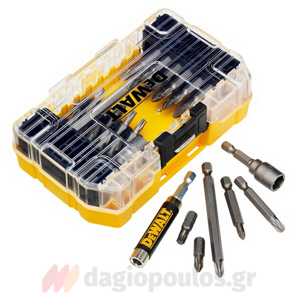 DeWalt DT70702-QZ Συλλογή Μύτες - Καρυδάκια Με Προέκταση Σε Θήκη TOUGHCASE® Σετ 40 Τεμ