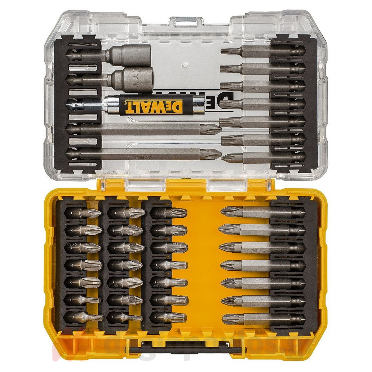 DeWalt DT70702-QZ Συλλογή Μύτες - Καρυδάκια Με Προέκταση Σε Θήκη TOUGHCASE® Σετ 40 Τεμ
