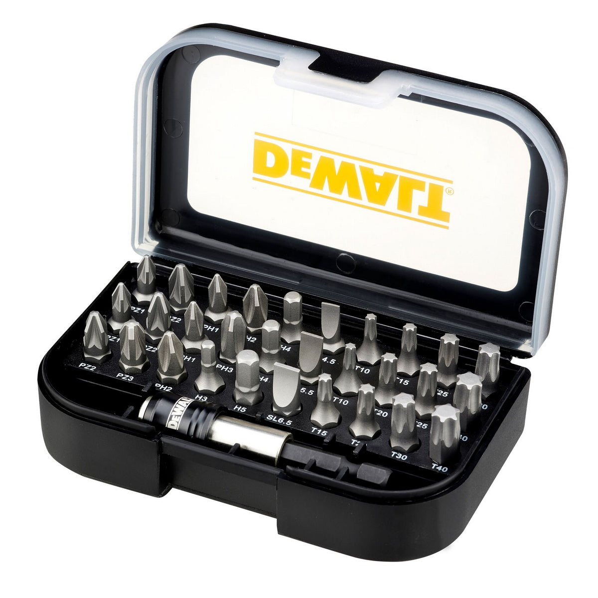 DeWalt DT7944S-QZ Συλλογή Μύτες Με Προέκταση Σε Θήκη Σετ 31 Τεμ