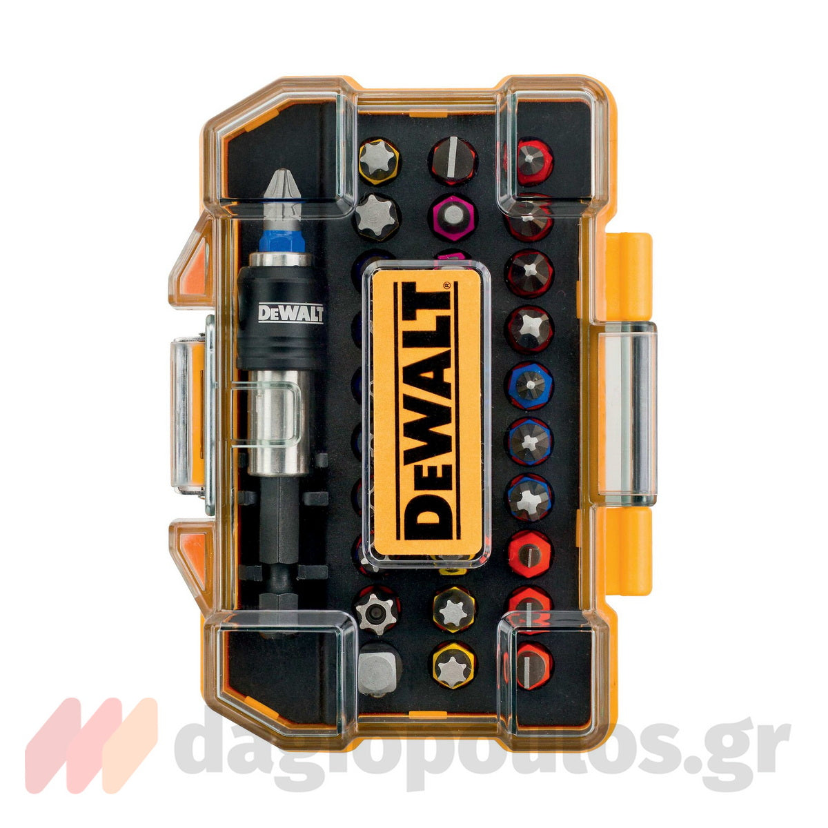 DeWalt DT7969-QZ Συλλογή Μύτες Αντάπτορας Προέκταση σε Θήκη Σετ 32 Τεμ