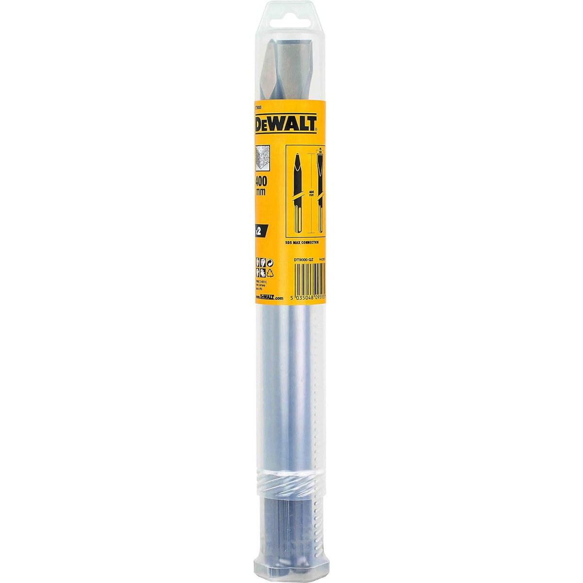 DeWalt DT9000-QZ Συλλογή Καλέμι & Βελόνι SDS Max 400mm Σετ 2 Τεμ