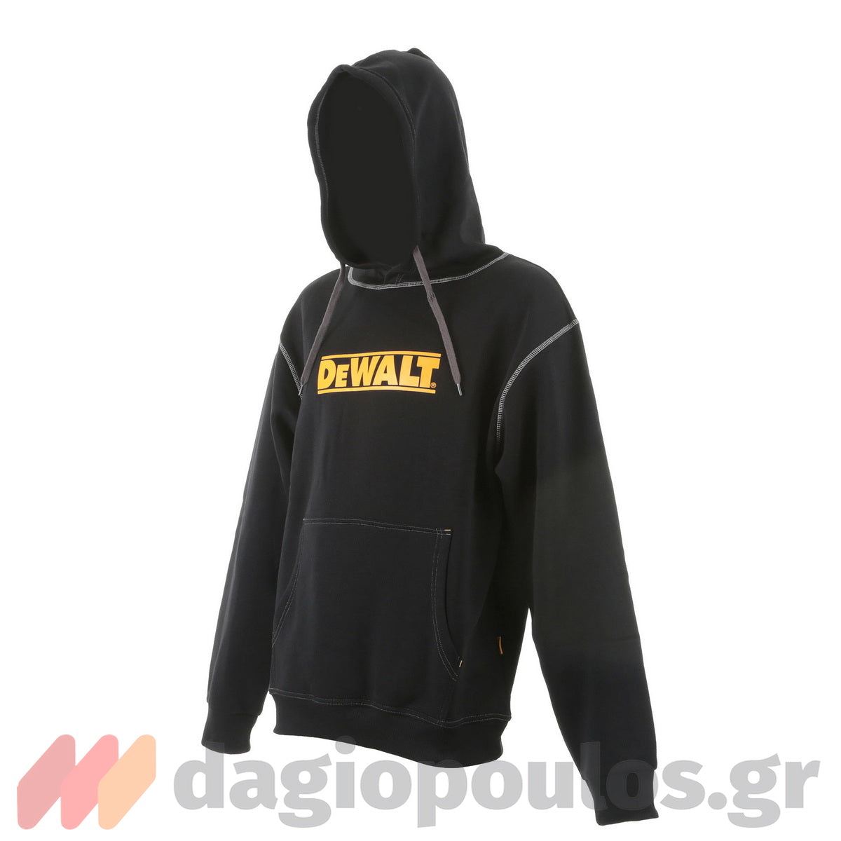 DeWalt DWC47-001 Hoodie Φούτερ Εργασίας Mε Κουκούλα Μαύρο