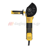 DeWalt DWE4357-QS Brushless Ηλεκτρικός Γωνιακός Τροχός 1700W 125mm ΡΥΘΜΙΖΟΜΕΝΟΣ
