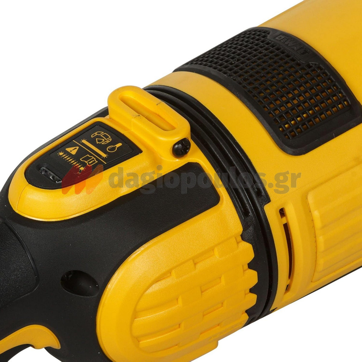 DeWalt DWE4559-QS Ηλεκτρικός ΓωνιακόςΤροχός Βαρέως Τύπου 230mm 2400W