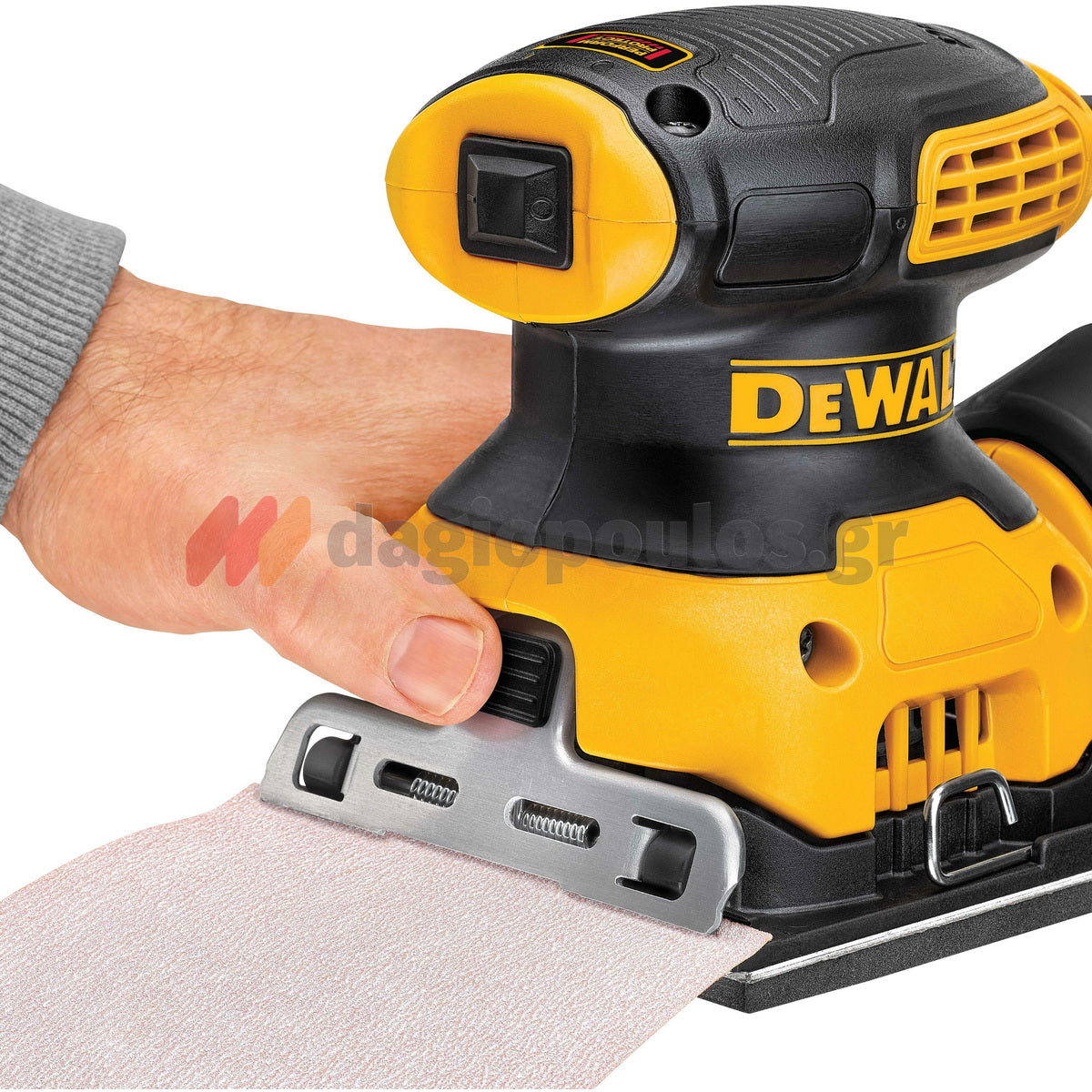 DeWalt DWE6411-QS Επαγγελματικό Ηλεκτρικό Παλμικό Τριβείο Χούφτας 230W