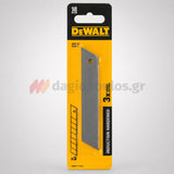 DeWalt DWHT11719-0 Συλλογή Λεπίδες (Λάμες) Ανταλλακτικές Ξυραφιού (Φαλτσέτας) 18mm Σετ 3 Τεμ