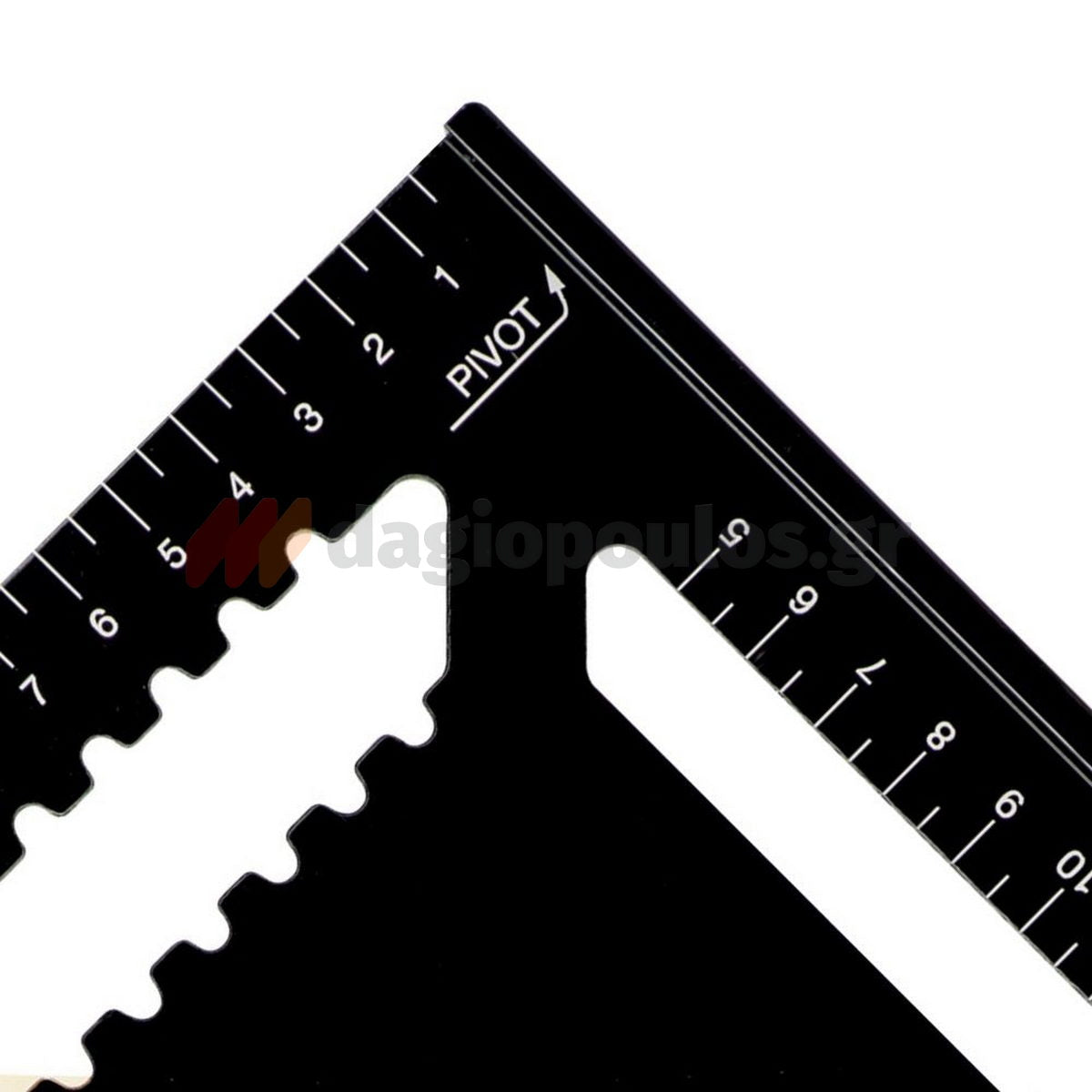 DeWalt DWHT25228-0 Επαγγελματικός Χάρακας - Τρίγωνο - Γωνιόμετρο Μέτρησης & Σχεδιασμού Αλουμινίου 300mm
