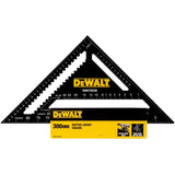 DeWalt DWHT25228-0 Επαγγελματικός Χάρακας - Τρίγωνο - Γωνιόμετρο Μέτρησης & Σχεδιασμού Αλουμινίου 300mm