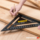 DeWalt DWHT25228-0 Επαγγελματικός Χάρακας - Τρίγωνο - Γωνιόμετρο Μέτρησης & Σχεδιασμού Αλουμινίου 300mm
