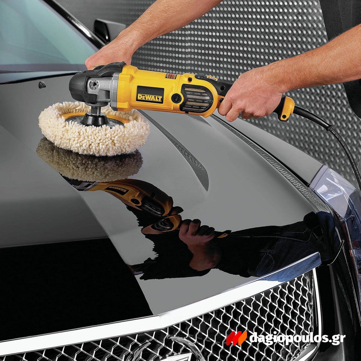 DeWalt DWP849X-QS Ηλεκτρικός Αλοιφαδόρος Στιλβωτής 1250W 180mm